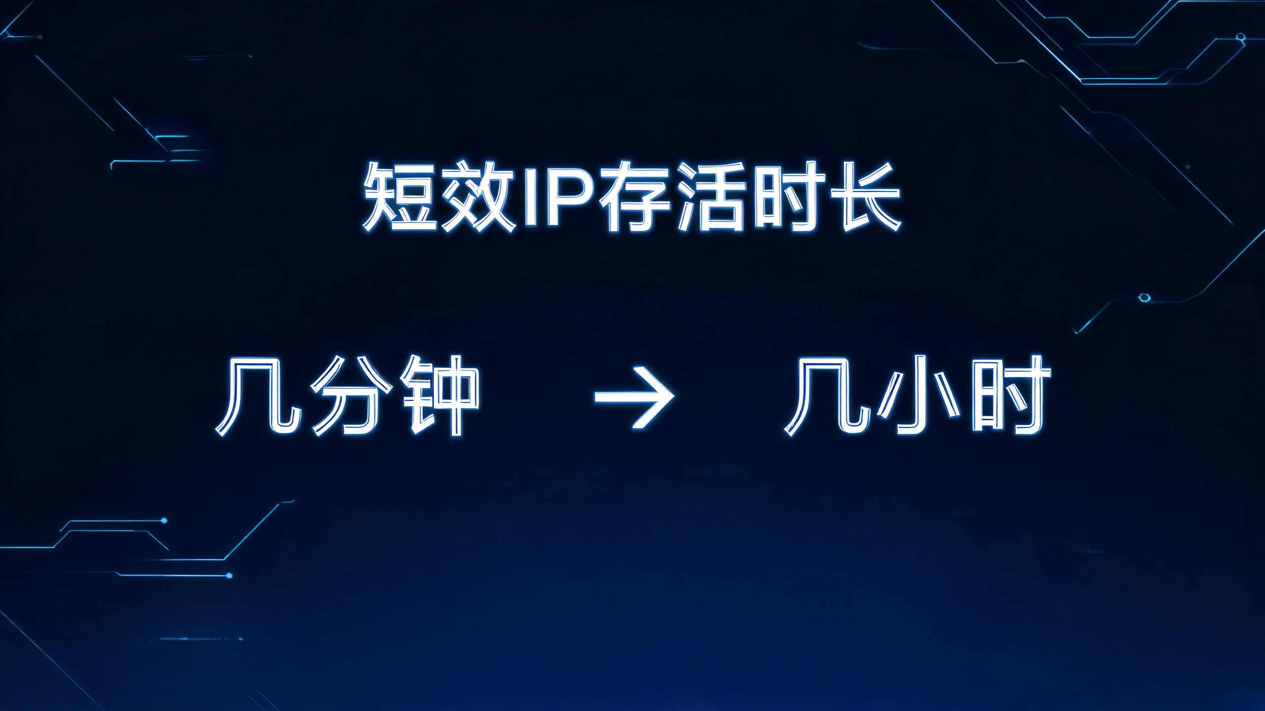 短效IP一般存活几分钟到几小时？